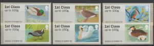 Great Britain SG# FS16 2011 QEII MNH Post & Go 3rd Birds Set from Special Pack