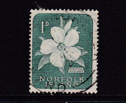 1960 Norfolk Island Defin 1d Used SG24