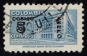 Colombia #C227 Telegraph Building; Used (0.25)