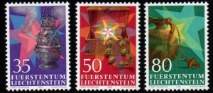 Liechtenstein # 820 - 822 MNH