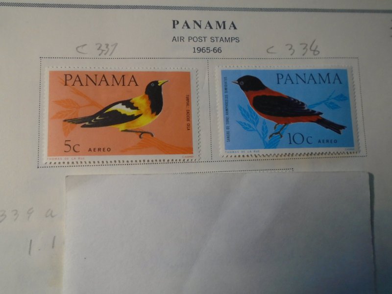 Panama  #   C337-38   MH