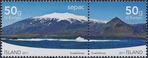 Iceland Scott #'s 1244 MNH
