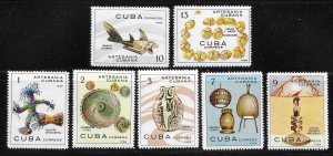 Cuba 1079-1085 Folk Art set MNH