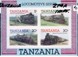 Tanzania #274a Imperf MNH - Stamp Souvenir Sheet