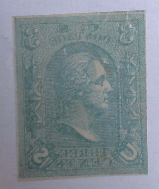 Scott #79-E8a - 3c Pale Green - Loewenberg Decalcomania - Essay