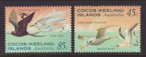 Cocos Keeling Islands 300-301 Birds MNH VF