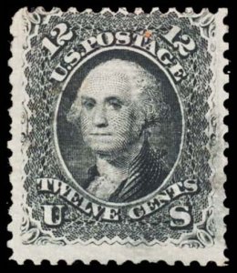 U.S. 1867 GRILLED ISSUES 90  Used (ID # 102513)