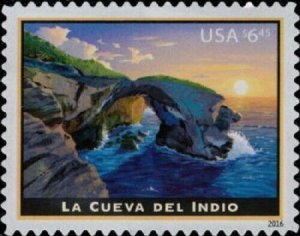 2016 $6.45 La Cueva Del Indio, Priority Mail, Puerto Rico Scott 5040 Mint VF NH