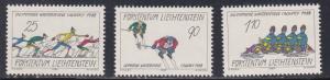 Liechtenstein # 877-879, Calgary Winter Olympics, NH, 1/2 Cat.