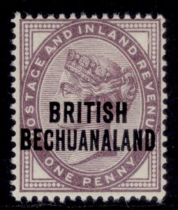 BRITISH BECHUANALAND QV SG33, 1d lilac, NH MINT.