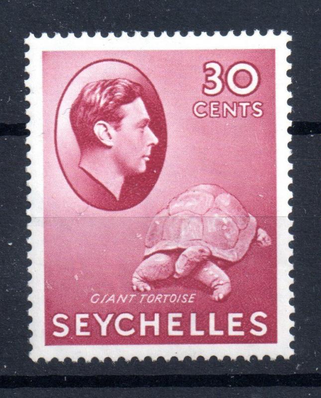 Seychelles 1938-49 30c Carmine SG142 mint LHM WS4626