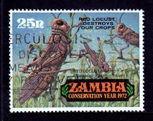 Zambia - Scott #89 - Used - A few small toning specks on reverse - SCV $4.50