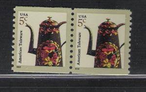 MNH pair American Toleware sc 3612