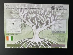 Ivory Coast UPU Preserve ecosystem protect climate Abidjan COUPON IRC CRI