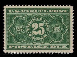 US STAMPS #JQ5 PARCEL POST POSTAGE DUE MINT OG VLH VF/XF JUMBO $150 LOT #85103*