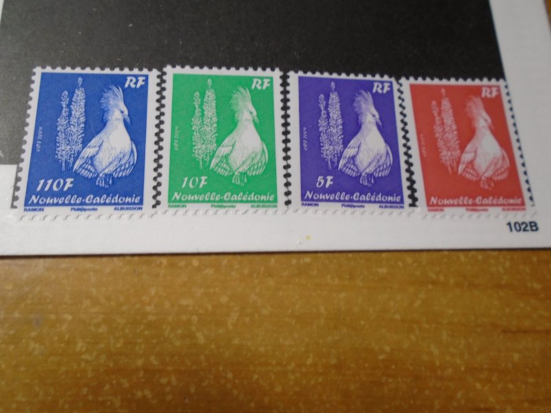 Birds   New Caledonia  #  1071-74  MNH