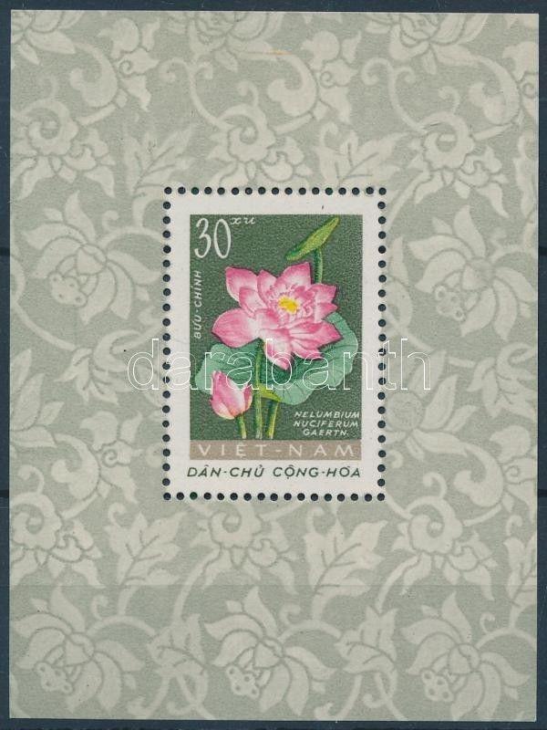 Vietnam stamp Flower block MNH 1962 Mi 7 WS195279