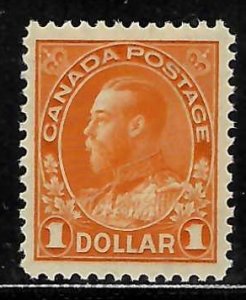 Canada #122 Mint XF NH C$360.00