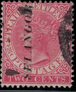 Malaya-Selangor 1882-1883 SC 16 Used SCV$ 95.00