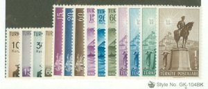 Turkey #951/985  Single (Complete Set)