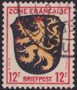 Germany French Zone 1945-1946 #4N1 - 4N13 vf u