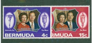 Bermuda 296-7 MNH BIN $0.50