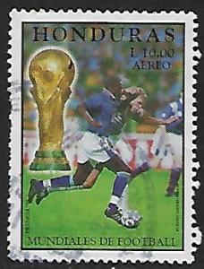 Honduras # C1032 - W.C. Soccer - used   -{BR9}