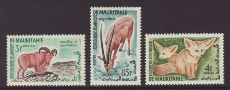 Mauritania 123,128,133 Mammals MNH VF