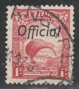 New Zélande   O58   (O)   1936   Official stamp