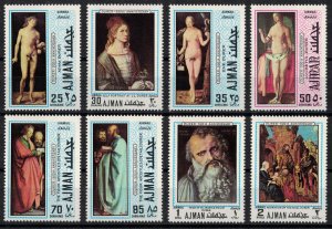 AJMAN 1971 - Paintings, Albrecht Durer / complete set MNH