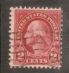 USA   Scott  599A   Washington     Used