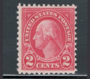 United States 1924 George Washington 2c Scott # 583 MNH