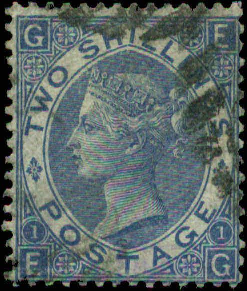 Great Britain Scott #55 Used Plate #1