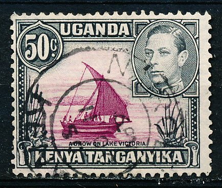 Kenya Uganda & Tanzania #79 Single Used