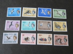 Ascension Islands 1963 Sc 75-88 set (miss 78,79) MNH