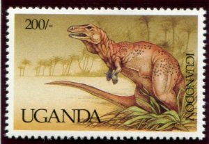 996-1005 Uganda Dinosaurs, MNH set of 10