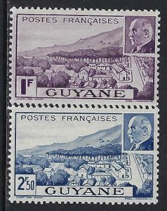 French Guiana 170A-B MNH S297