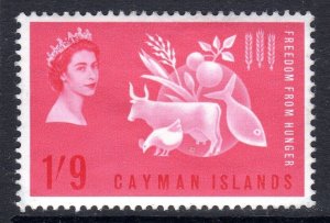 CAYMAN IS-   1963 - FREEDOM FROM HUNGER   - LIGHTLY  HINGED 