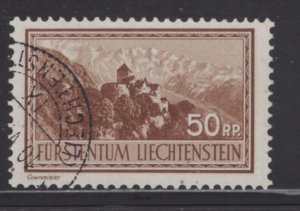 Liechtenstein #125  Used, VF   CV $21.00  ....   3510056