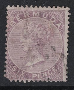 Bermuda SG# 6 Used / Dull Purple - S30478