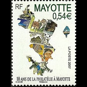 MAYOTTE 2006 - Scott# 230 Philately Set of 1 NH