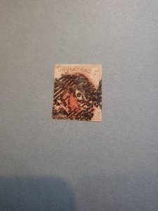 Stamps Belgium Scott #12 used