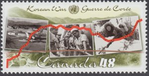 Canada - #1993 Korea Armistice Agreement - MNH
