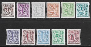 Belgium # 967-976 - Heraldic Lion - set - MNH.....{GBl46}