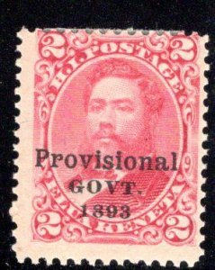 Hawaii #66, mint hinged