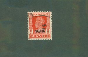 INDIA NABHA STATE 046 USED CV $2.25 BIN $2.00