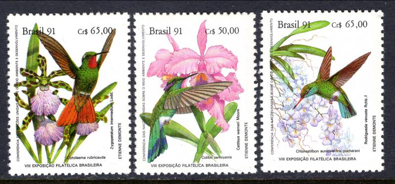 Brazil 2335-2337 Hummingbirds MNH VF 