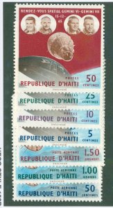 Haiti 544-47, C263-65 MH CV $2.75 BIN $2.00