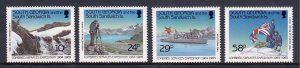 South Georgia - Scott #139-142 - MNH - SCV $5.55