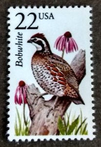 United States #2301 22c Bobwhite MNH (1987)